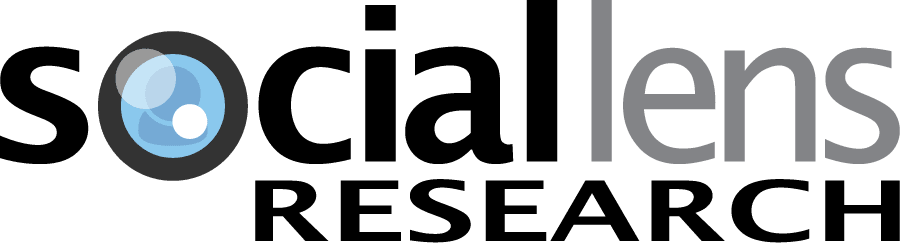 A green background with black letters that say social research.